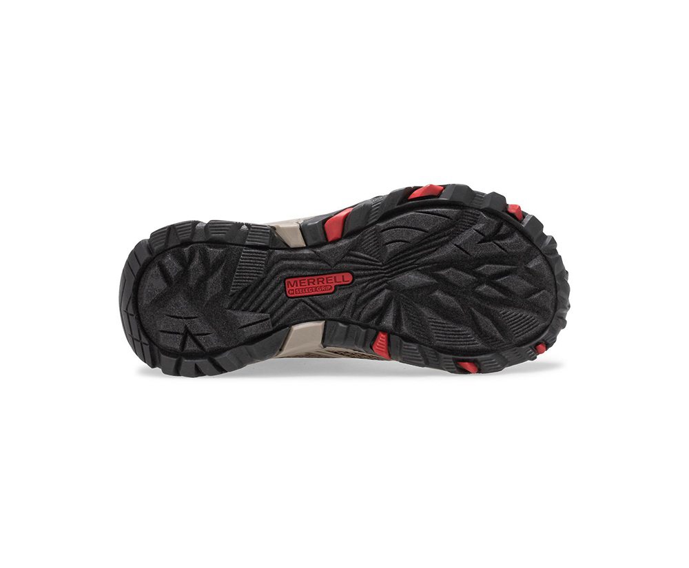 Merrell Hiking Shoes Brown - Moab FST Mid Waterproof - Kids 32TEINOMX